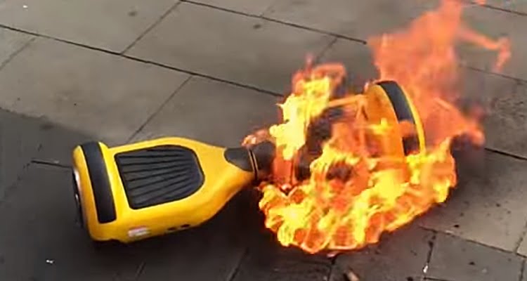 hoverboard-on-fire