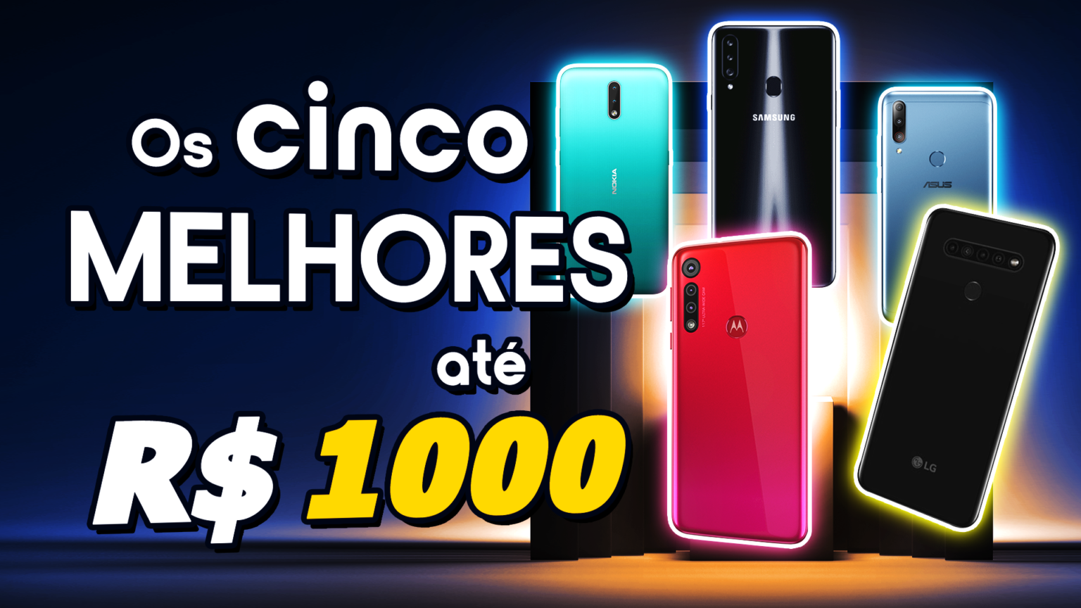 Os 5 melhores smartphones até 1000 reais (Setembro) - TecDuos