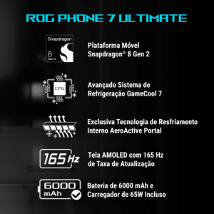 ROG Phone 7 Ultimate é anunciado no Brasil