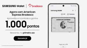 Samsung Wallet passa a aceitar cartões Bradesco American Express no Brasil