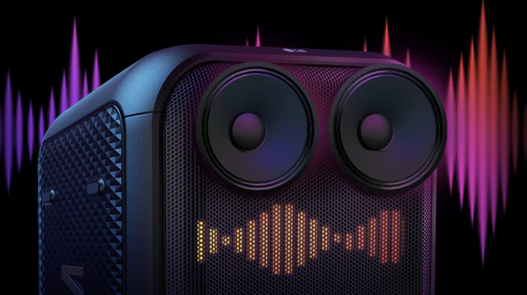  LG xboom entrega som profissional para festas dentro e fora de casa 
