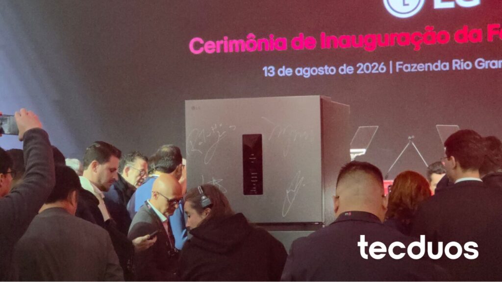 LG inaugura unidade de R$ 1,5 bilhão no Paraná com produção de mais de 600 mil geladeiras por ano